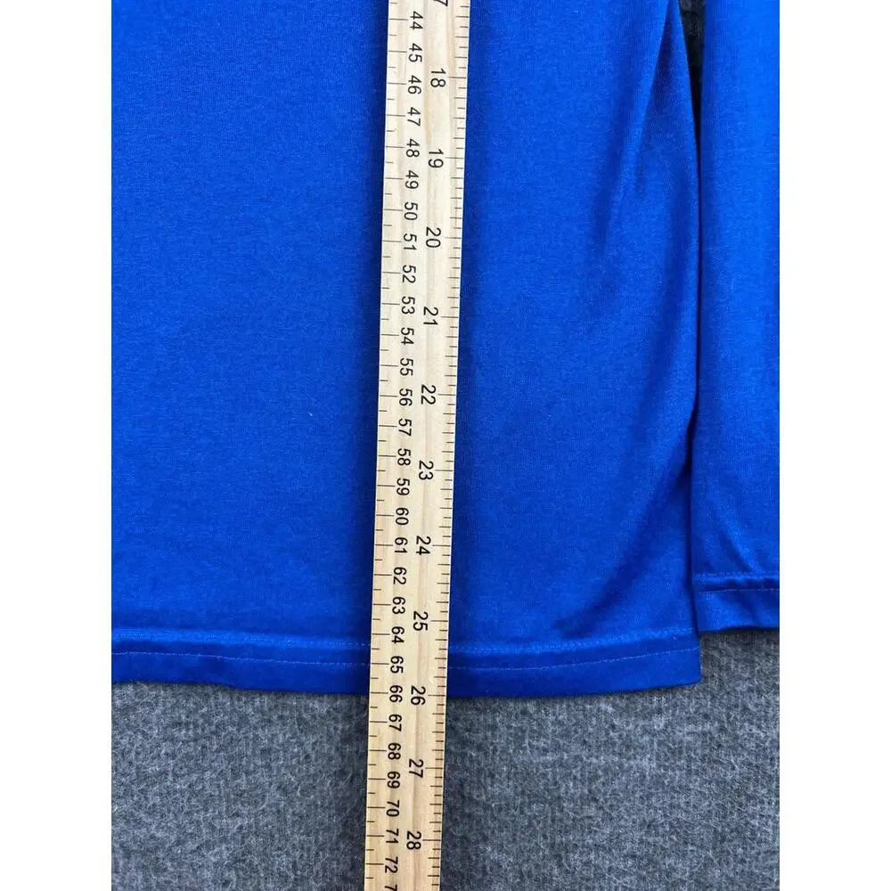 Nike‎ Lady Wildcats Blue Long Sleeve Dri-Fit Athletic Tee Size Small